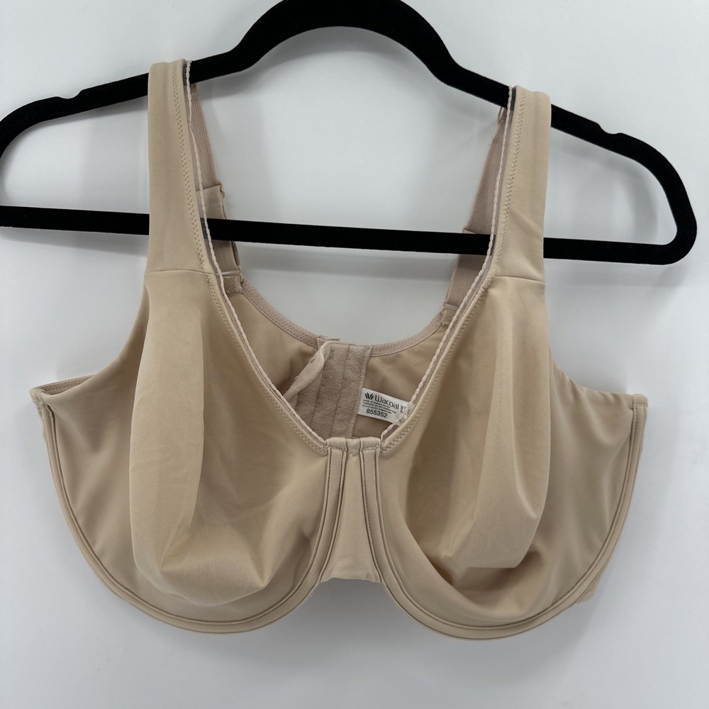 Wacoal High Standards Nude Underwire T-Shirt Bra 855352 Size 42DDD